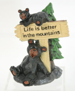 Life Is Better Bear Figurine