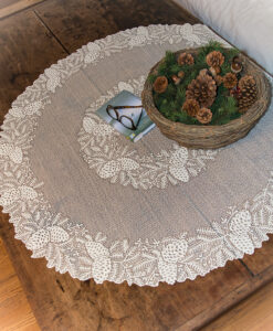 Highland Pine Round Table Topper
