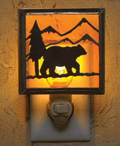 25-003 – Lodge Bear Night Light