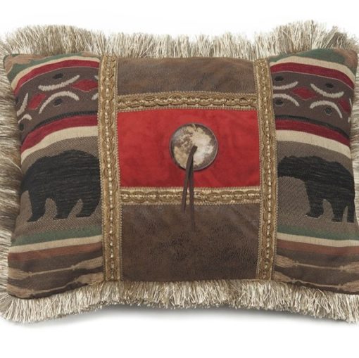 Backwoods Button Pillow