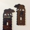 Bear Single Toggle Switch Plate Cover