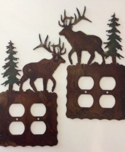 Elk Double Outlet Switch Plate Cover