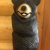 Wood Carved Hanging Bear
