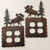 Moose Double Outlet Switch Plate Cover