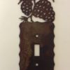 Pine Cone Single Toggle Switch Plate Cover