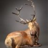 "Summit" Bronze Elk Sculpture by Joshua Tobey